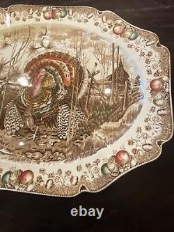 Johnson Bros England Oval Serving Platter His Majesty Huge 20 x 16 VTG