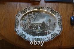 Johnson Bros England The Friendly Village Large Platter 20 x 16