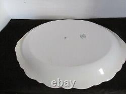 Johnson Bros England Wild Rose Pat Large 16 1/2d X 12 1/4w X 1 3/4h Platter