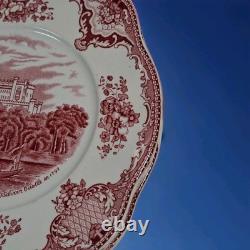 Johnson Bros Englandset 6 OLD BRITAIN CASTLESBelvoir Castle 1792SALAD PLATES