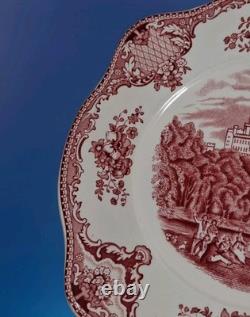 Johnson Bros Englandset 6 OLD BRITAIN CASTLESBelvoir Castle 1792SALAD PLATES