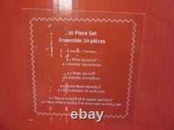 Johnson Bros FRIENDLY VILLAGE 20 Piece Dinnerware set, MIB UNUSED NICE SET
