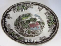 Johnson Bros FRIENDLY VILLAGE 20 Piece Dinnerware set, MIB UNUSED NICE SET