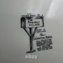 Johnson Bros FRIENDLY VILLAGE Buffet Plates Set of Six