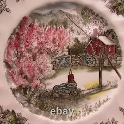 Johnson Bros FRIENDLY VILLAGE Buffet Plates Set of Six