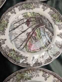 Johnson Bros Friendly Village 14 Piece Dinnerware Set Retired Set Unused