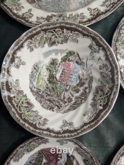 Johnson Bros Friendly Village 14 Piece Dinnerware Set Retired Set Unused