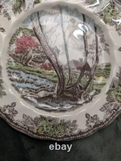 Johnson Bros Friendly Village 14 Piece Dinnerware Set Retired Set Unused