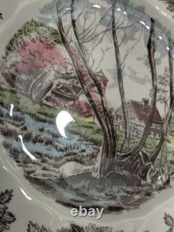 Johnson Bros Friendly Village 14 Piece Dinnerware Set Retired Set Unused