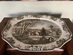 Johnson Bros Friendly Village 20 Large Serving Platter