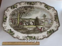 Johnson Bros. Friendly Village 20 Turkey Platter