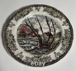 Johnson Bros Friendly Village 24 Piece Dinnerware Set Retired Set Unused
