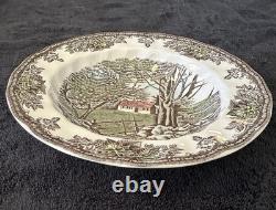 Johnson Bros Friendly Village 24 Piece Dinnerware Set Retired Set Unused