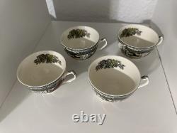 Johnson Bros. Friendly Village 32 Pc Set NEVER USED Vintage 1980s RARE