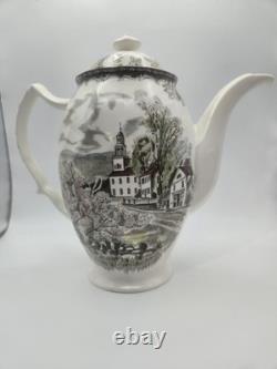 Johnson Bros Friendly Village Coffee Tea Cup 15 Pieces Creamer Sugar Gravy