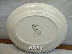 Johnson Bros Friendly Village Green Serving Platters Plates Harvest Time