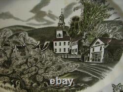 Johnson Bros Friendly Village Green Serving Platters Plates Harvest Time