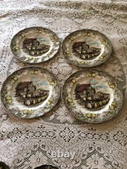 Johnson Bros Friendly Village Setting for 4 DinnerSaladSide PlatesBowls