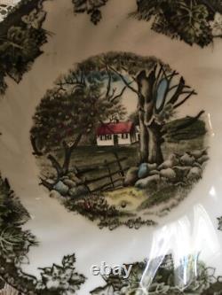 Johnson Bros Friendly Village Setting for 4 DinnerSaladSide PlatesBowls