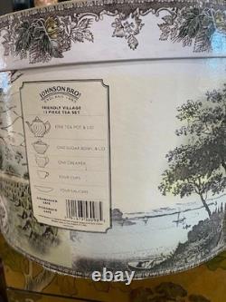 Johnson Bros. Friendly Village Tea Set 1883 Commemorative