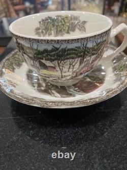 Johnson Bros. Friendly Village Tea Set 1883 Commemorative