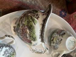 Johnson Bros. Friendly Village Tea Set 1883 Commemorative