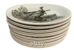Johnson Bros Game Bird Oval Dinner Plates Set Of 17 Assorted Birds