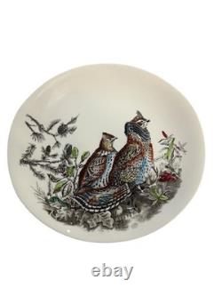 Johnson Bros Game Bird Oval Dinner Plates Set Of 17 Assorted Birds