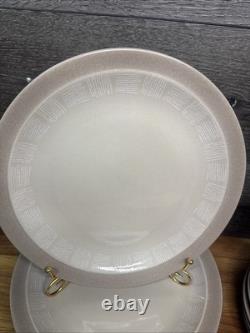 Johnson Bros HESSIAN Stoneware 24-Piece Dinnerware Set England