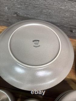 Johnson Bros HESSIAN Stoneware 24-Piece Dinnerware Set England