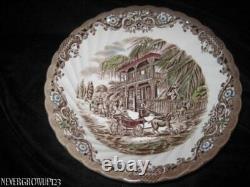 Johnson Bros Heritage Hallbrown Multicolor7 Coupe Soup Bowlnew Orleanseuc