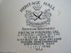 Johnson Bros Heritage Hallbrown Multicolor7 Coupe Soup Bowlnew Orleanseuc