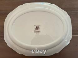 Johnson Bros His Majesty Thanksgiving Turkey Platter Made In England Large 20