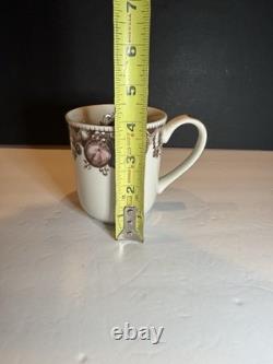 Johnson Bros His Majesty Turkey Mugs Set of 12 Thanksgiving England