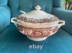 Johnson Bros His Majesty Turkey Thanksgiving Soup Tureen New Retired Pattern