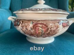 Johnson Bros His Majesty Turkey Thanksgiving Soup Tureen New Retired Pattern