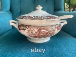 Johnson Bros His Majesty Turkey Thanksgiving Soup Tureen New Retired Pattern