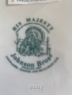 Johnson Bros His Majesty Turkey Thanksgiving Soup Tureen New Retired Pattern