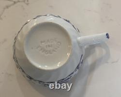 Johnson Bros Indies Blue England Ironstone Tea Cups Creamer Sugar Bowl 36 Pieces