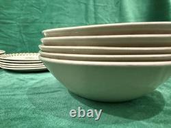 Johnson Bros Jamestown Brown Old Granite 24pc Dinnerware Set England Vintage