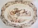 Johnson Bros Large 20 Wild Turkeys Serving Platter Windsorware Oval/rectangle