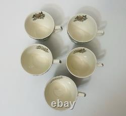 Johnson Bros. Mill Stream 16 Pc. Coffee Set Pot Sugar Creamer Cup Sets & Lids
