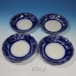 Johnson Bros Montana Flow Blue 4 Soup Cereal Bowls 7½ inches