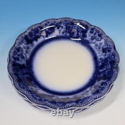 Johnson Bros Montana Flow Blue 4 Soup Cereal Bowls 7½ inches
