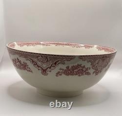 Johnson Bros Old Britain Blarney Castle in 1792Large 10Serving Bowl Rare Mint