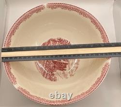 Johnson Bros Old Britain Blarney Castle in 1792Large 10Serving Bowl Rare Mint