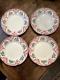 Johnson Bros Old Britain Castles Christmas Accent Dinner Plate Set Of 4 Rare