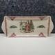 Johnson Bros Old Britain Castles Christmas Rectangular Serving Tray Santa & Tree
