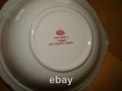 Johnson Bros Old Britain Castles Covered Round Serving Bowl Old Backstamp