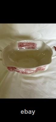Johnson Bros Old British Castles Pink Tureen